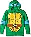 Teenage Mutant Ninja Turtles Little Boy's Leonardo Reptilian Costume Zip Up Hoodie with Mask Sweater, Green, XS