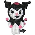 Hello Kitty Officially Licensed Kuromi Bunny Rabbit 2.5" String Doll Keychain