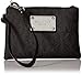 MICHAEL MICHAEL KORS Signature Monogram Small Wristlet in Black