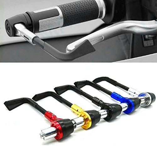 LOOYUAN 7/8" Brake Clutch Levers Protect Guard For Yamaha YZFR1 R6 FZ1 FZ6 (Blue)