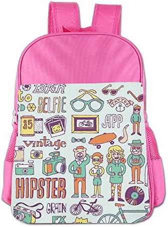16.23oz Unisex Easily Cleaned School Backpack Beautiful Cute Trend Element