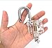 Looching Crystal 5 Pieces Padlock Set with Cutaway Practice Padlock, Style 1