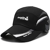 PENINSULA LOVE Men Women Quick Dry Mesh Baseball Cap UPF50+ Running Sports Cap Cooling Breathable Vented Performance Hat