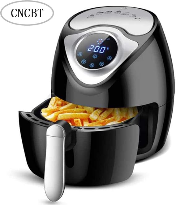 CNCBT Air Fryers Prime, Air Fryer Home Intelligent Touch Screen