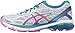 ASICS Women's Gt-1000 5 Running Shoe, Glacier Gray/Pink Glow/Ocean Depth, 7 M US