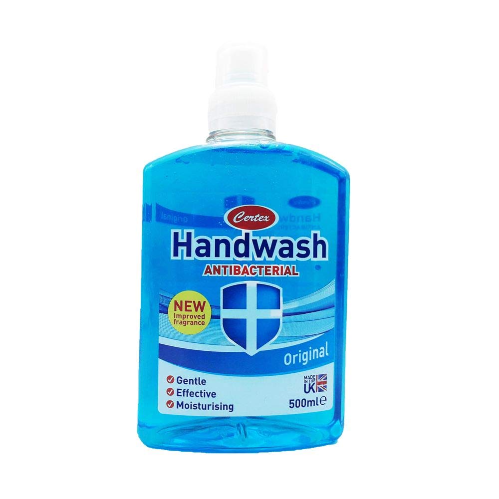 Certex Antibacterial Hand Wash Original - Blue Pack quantity: 12
