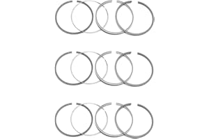 Quueparts 3Pcs Piston Ring Set 14601-21050 Compatible with Kubota Engine D600