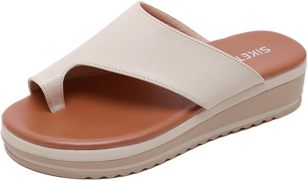 toe loop sandals for bunions
