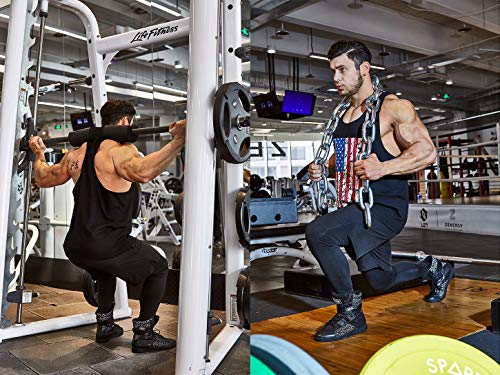 SEVE Men�s High Top Weightlifting Shoes Workout Shoes