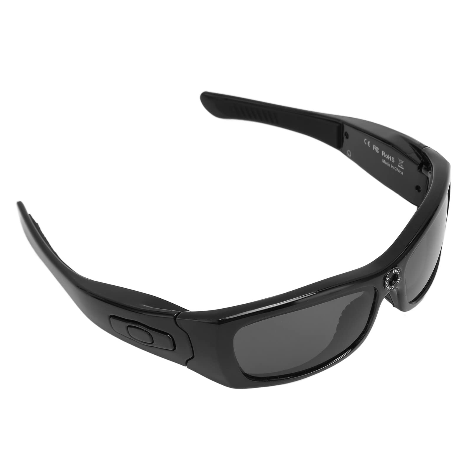 Bluetooth Sunglasses Camera with Headset, 1080P Video Camera Glasses Polarized Lens Support Music Calling Video, for Men and Women, Driving Riding Travel