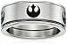 Star Wars Jewelry Rebel Symbol Stainless Steel Men's Spinner Ring
