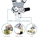 Wellehomi Premium Can Opener, Manual Cordless Tin Opener With Lids Off Jar Opener And Bottle Opener In One, Producing Smooth Edge Easy Turn Knob And Ergonomic Handles