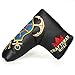 Craftsman Golf Anchor Boat Ship Steering Wheel Crown Embroideried Black Blade Putter Cover Headcover Magnetic Closure for Scotty Cameron Taylormade Odyssey Etc. …