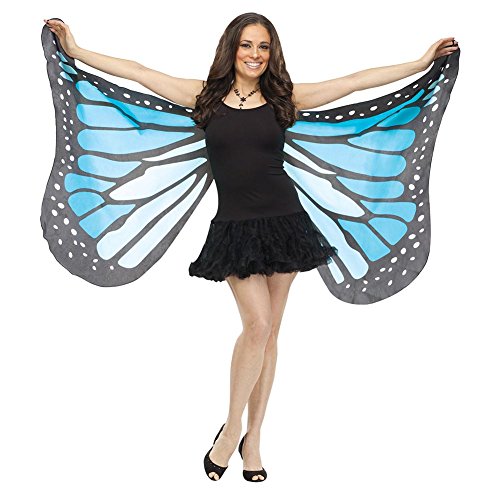 Blue Fabric Butterfly Wings