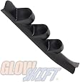 GlowShift Gray RHD Triple Pillar Gauge Pod | 2002-2007 Subaru WRX/STi