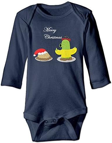 Zombie Christmas Unisex For Climbing Clothes Infant Rompers Navy