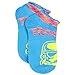 Star Wars Girls and Women's 6 pk Ankle Socks (6-8 Girls (Shoe: 10.5-4), Neon Star Wars)