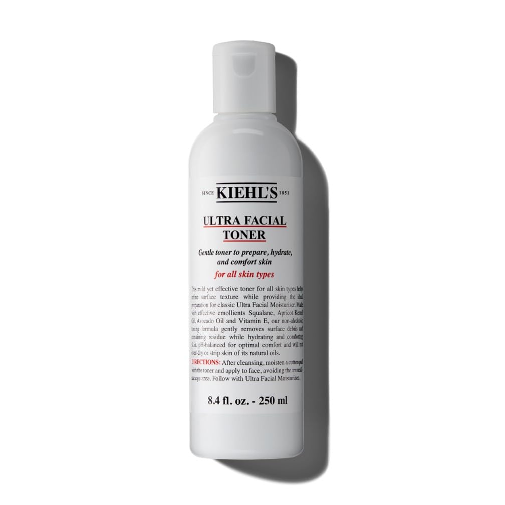 Kiehl's Ultra Facial Toner with Squalane, Gentle Alcohol-free Face Toner, 250Ml
