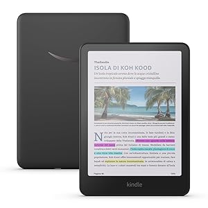 Amazon Kindle Colorsoft (Ultimo modello) – Con schermo a colori e tonalità della luce regolabile – 16 GB