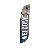 LookOurWay "Welcome" Church Themed Feather