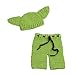 CX-Queen Newborn Infant Baby Photography Prop Crochet Knit Boy Girl Hat Pants Set
