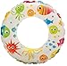 Intex Inflatable 20-Inch Lively Ocean Friends Print Kids Tube Swim Ring (6 Pack)