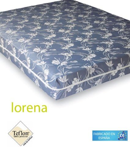 Belnou – Mattress Cover Teflon Lorena, Color Blue Cushion 160 x 190 cm one size