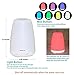 Essential Oil Diffuser, Siensync(TM) 100ML Ultrasonic Cool Mist Humidifier Timer Setting Waterless Auto Shut-off Aroma Diffuser with 7 Color LED Lights for Office, Home