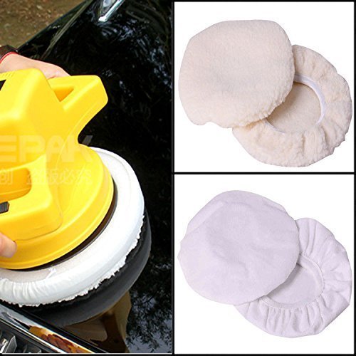 Kingzhuo 4 pcs polishing bonnet buffer polishing pad fo…