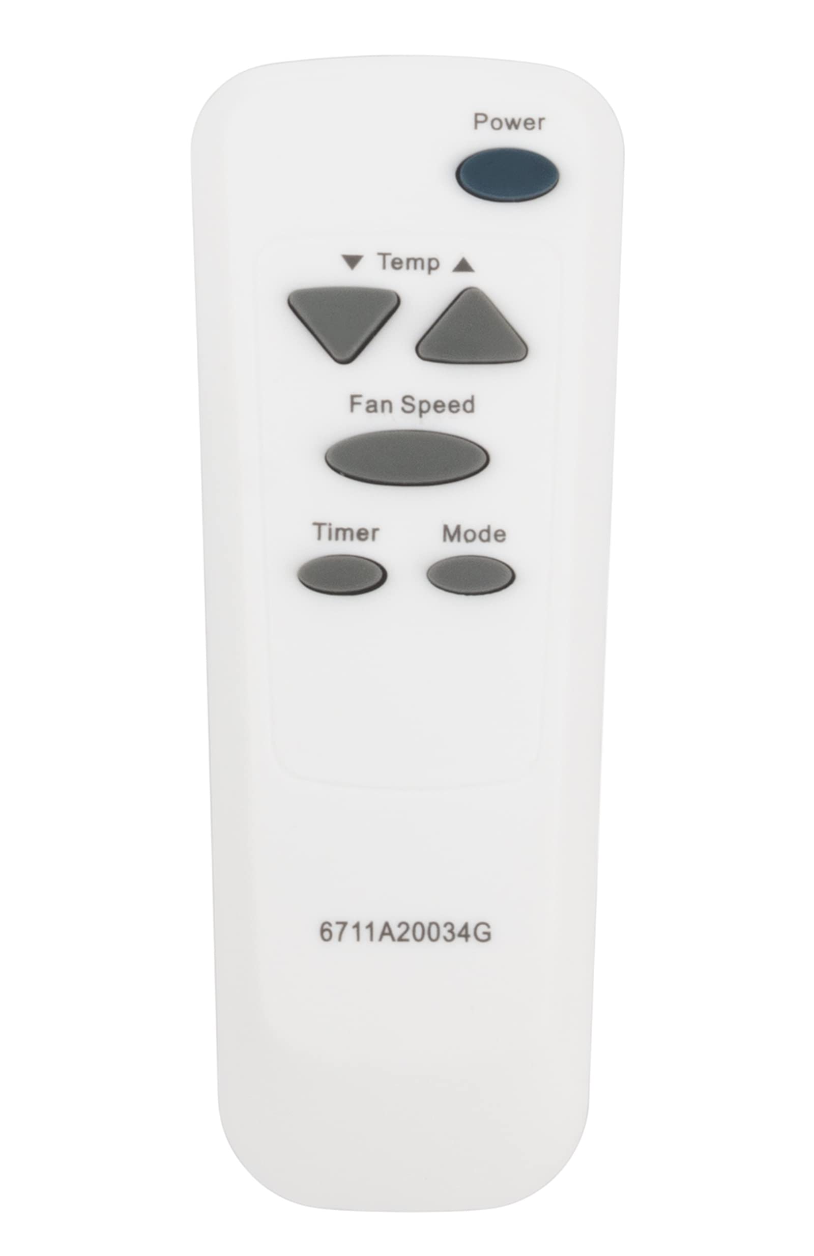 Photo 1 of 6711A20034G Replaced AC Remote Compatible with LG Window A/C Room Air Conditioner LWHD1006R LWHD1500ER LWHD1200FR LT1030HR AKB73016012 AKB73016017 6711A20066L 6711A90024G 6711A20034G AKB73016019