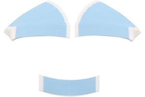 BLHLA 50 Pcs Wig Tape Double Sided Ultra Hold, Third Generation Separable in Tape Replacement, Clear Wig Glue for Lace Wigs, Waterproof Fit Head