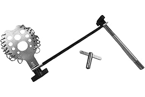 RCULWPLP Djembe Rattle Drum Kit Percussion Shaker Instrument Sound Resonator Metal Material Suitable for Performance Practice