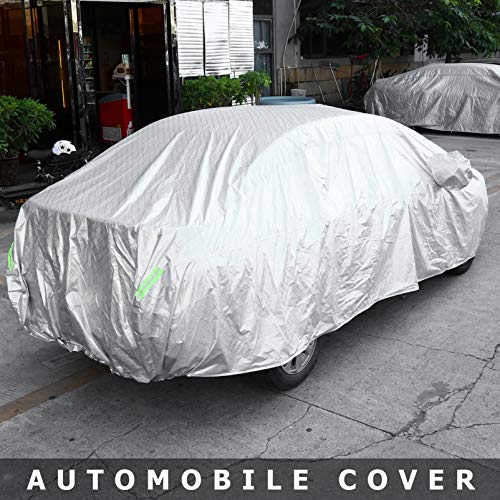 GARNECK Volledige Autobeschermingshoes Krasbestendige Autohoezen Autohoezen Voor Alle Weersomstandigheden Aluminiumfolie… - Afbeelding 7