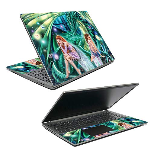 MightySkins Skin Compatible with Lenovo Ideapad S145 15" (2019) - Gemini Fairie…
