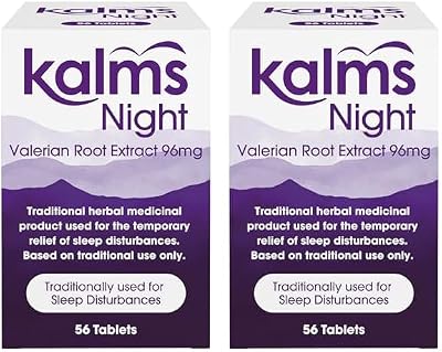 Kalms Night 56 Tablets Pack of 2 Traditional Herbal Medicine