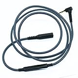 1m(3.2ft) 3.5mm male to 3.5mm Female headset earphone Headphone Adapter Extension Cable with remote & mic for iphone itouch ipad and Most of Android phone
