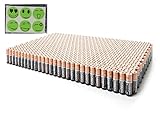 Duracell DuraLock Coppertop Alkaline Batteries - Plus Free Gift - Choose Your Pack (100 AAA)