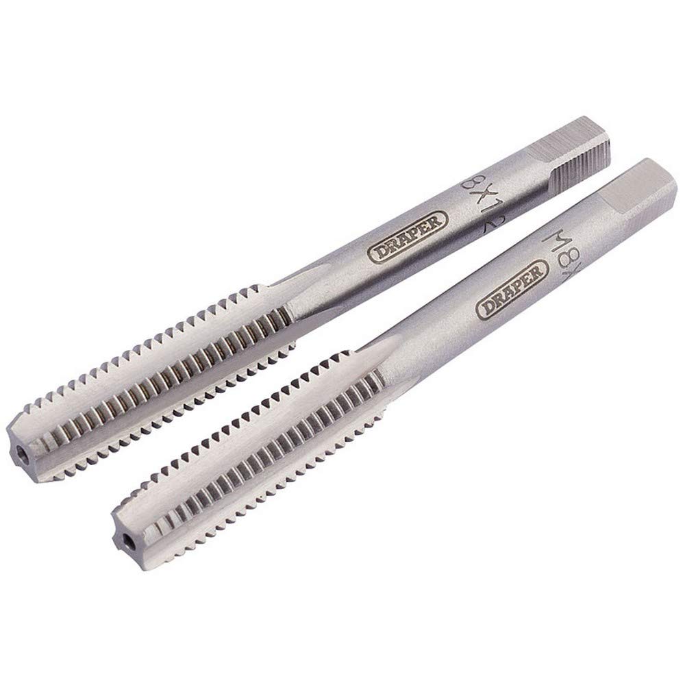 Draper 83800 8mm Coarse Hand Taps Taper and Plug — image 1