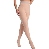 MERYLURE Fake Translucent Fleece Lined Tights for Women Winter Warm Thick Thermal Velvet Pantyhose