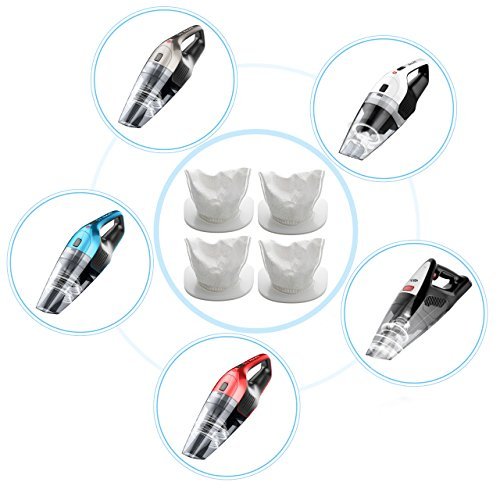 Holife 4 Pcs Pack Replacement Filters Filter Set Dust Bag ONLY for