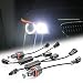 RaThun High Power Error Free H8 40W Cree LED Angel Eyes Halo Ring LED Headlights for BMW E60 E61 E63 E70 E71 E87 E89 E90 E92 E93 Car Daytime Running Lights (White)