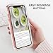 DOMAVER for iPhone XR Case Clear Glitter Bling iPhone XR Phone Case Heavy Duty 3 Layers Bumper Shockproof Protective Cover-Clear