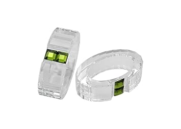 Swarovski Crystal Rainbow Napkin Rings Set Of 2 Olivine 276685
