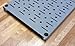 Wall Control Narrow Pegboard Rack 8in x 32in Red Metal Pegboard Runner Tool Board