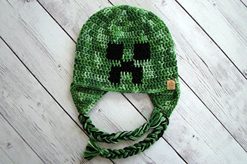 Buy Minecraft Creeper Hat Child 3-6 