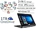 ASUS tp200sa Transformer Book Flip 11.6-Inch Laptop Tablet (Intel Dual Core 2.16 GHz, 2GB DDR3, , 802.11ac, Bluetooth, Windows 10) - Dark Blue