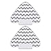 TINGKAM 3 Shark Touch Free & 2 Triangle Dirt Grip Washable Microfiber Replacement Steam Mop Pads Compatible with Shark Lift-Away Pro/Genius Steam Pocket Mop 3973 S3973D S5002 S5003 S6001 S6002 S6003