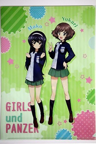 Amazon ガールズ パンツァー 最終章 ローソン限定 クリアファイル バラし 秋山 優花里 冷泉 麻子 Girls Und Panzer アニメ 萌えグッズ 通販