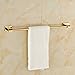 Leyden Gold Towel Holder, Brass Towel Bar for Bathroom 24