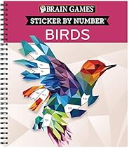 Brain Games - Sticker by Number: Birds (28 Images)